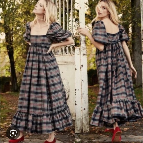 Doen Dresses & Skirts - CECELIA DRESS -- ALCOTT PLAID DRESS
